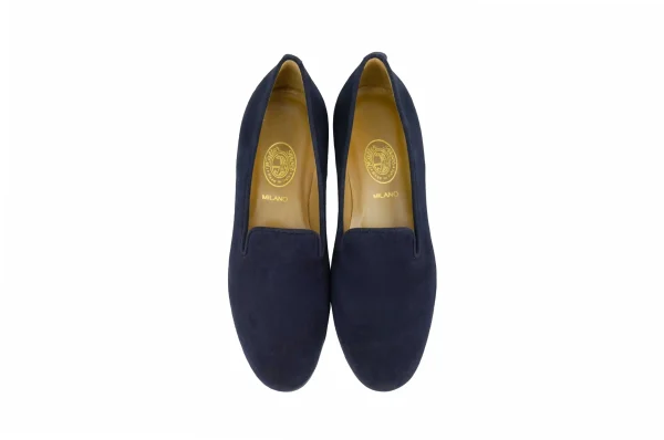 Kim, blue suede